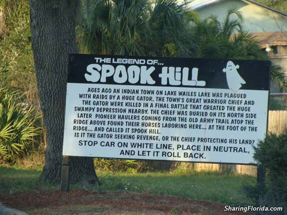 Spook Hills Anti Gravity Hill